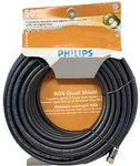 Phillips Black Coaxial Quality Cable 50FT Connect Video Components Usa Seller. Fixed Price $14.99.