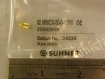 10 Suhner 82 MMCX-50-0-1/111 Oe 22645958 Pcb F/m Connectors. Fixed Price $19.99.