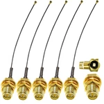 Tuolnk 5PCS Ipx MHF4 To Rpsma Antenna 0.81MM Coax Cable, 6INCH, Black. Fixed Price $12.78.