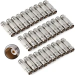 Exgoofit Bnc Connector Pack 30PCS Female Straight Silver. Fixed Price $10.43.