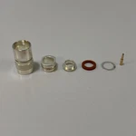 Vtg Nos Nib Military Kings 50 Ohm UG-573B/U Type Rf Connector 91836 Usa. Fixed Price $6.99.