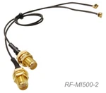 2X 8-INCH Sma Bulkhead Female U.fl/ipx Connector W/ 1.13MM Mini-coax Cable. Fixed Price $8.95.