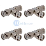Bnc Adapter Male Plug Coaxial Splitter Connector - Lot Of 4. Fixed Price $9.49.