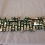 86- RG6 Digicon DS6U 712685, Green Universal Coax Cable Compression Connectors. Fixed Price $125.00.