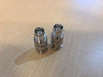 Lot Of Radio Shack 278-133 Push On Tnc Type Plug Adapter. Fixed Price $7.95.
