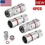 4X Male Clamp Rf Connectors For 1/2" Corrugated Copper Standard Andrew Heliax. Fixed Price $17.97.