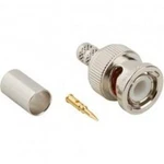 10 Lot Amphenol Bnc Male Crimp Connector 68175-11RFX Plenum RG59 20 Awg. Fixed Price $13.95.