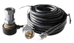 Procomm HS812T-NKT 12' RG58 Terminator Series Cable W/ Brass Stud Mount & Nipple. Fixed Price $32.99.
