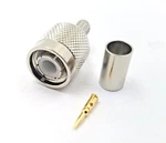 10PCS Rf Connector Tnc Male Crimp Delrin Insulation RG59/U, 59B/U. Fixed Price $20.60.