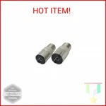 Uxcell 2PCS Antenna Catv Fm Pal Female To Jack Rf Coax Adapter. Fixed Price $8.49.