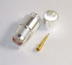 2PCS Rf Connector Male Crimp Teflon Insulation Silver Body LMR600. Fixed Price $24.95.