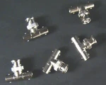Lot Of (5) UG274 Coaxial Rf Tee Adapter Bnc Male-female Connector *nos*. Fixed Price $6.99.