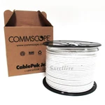 Commscope F677TSVV Rg Type Braid Trishield Video Coaxial Cable White. Fixed Price $127.01.