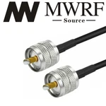 Uhf PL259 Male To Coax Jumper RG58 Cable (10", 12", 25" Or Feet). Fixed Price $8.29.
