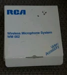 Rca Wireless Receiver WM-002 & Microphone Mike Tie Clip Original Box. Fixed Price $29.99.