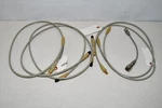 Lot 4X Agilent Hp 5061-5458 (1M) Sma Male To Plug Rf Test Mixer Cable. Fixed Price $100.00.