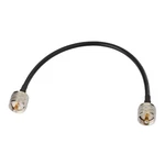 Superbat Uhf Male PL-259 To Low Loss 12 Inches Cable, Gold. Fixed Price $13.09.