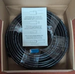 Coaxial Cable 100FT Black. Fixed Price $20.00.