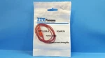 Pcs- Patch Cord, 4974-24-2, Itt Pomona, Red. Fixed Price $14.00.