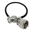 Procomm 1SHBN Single Bnc Male To PL259 12" Long Adapter Brand New. Fixed Price $19.99.