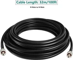 Gemek 100FT Male To Antenna Cable, Low Loss Extension Coaxial For 3G/4G. Fixed Price $87.93.