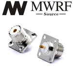 X Uhf Female SO239 Panel Chassis Mount Connector (us Stock). Fixed Price $7.99.