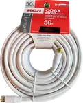 Rca 50 Ft. White Digital RG6 Coaxialcable VHW112R 079000308881 New. Fixed Price $11.48.