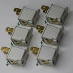 Six (6) Philips Brand 2-PRONG 3-PRONG Grounding Adapters 125V 15A Ul Listed. Fixed Price $7.77.