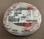 Southwire Signal 51115501 Copper 22/4C Conductor Cable 500' Coil 7-STR White Pvc. Fixed Price $88.99.