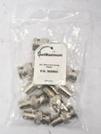 Lot Of 10 Satmaximum Bnc Rca Female Adapter Set For Coaxial Cable. Fixed Price $15.99.
