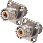 Uhf Female Coupler Cb Radio Adapter Joiner Coax Connector SO239 Pack. Fixed Price $14.99.