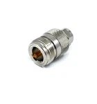 2PCS Rf Coax Adapter Female/jack To Male/plug Gold Pin Nickel Plated Body. Fixed Price $9.95.