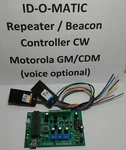 Ham Amateur Radio Id-o-matic Iv 4 Cw Repeater Controller Motorola Gm Cdm. Fixed Price $129.95.