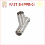 Eightwood 2PCS Bnc Tee Type Adapter Female To Video Splitte. Fixed Price $12.56.