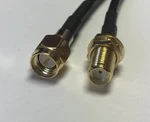 RG174 Sma To Female Coaxial Cable Pick Your Length Usa Lot Fast Ship. Fixed Price $10.25.