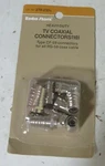 New 10 Pcs Tv Coaxial Heavy-duty Radio Shack Connector CF-59 RG-59 Sealed Set. Fixed Price $9.99.