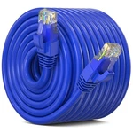 Maximm Outdoor Ethernet 300FT - CAT6 Lan Network Cable, Feet, Blue. Fixed Price $56.84.