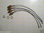 4 Mini Pci U.fl To Rp-sma Antenna Wifi Pigtail Cable Any Length. Fixed Price $8.87.
