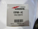 Commscope Andrew F2PNM-HC Male Connector New!!! Factory Box Free Shipping. Fixed Price $14.50.