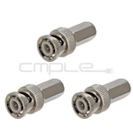 Bnc Twist-on Connector Male Plug For RG6 Coax Cables Dvr Cctv Camera 3PCS. Fixed Price $7.99.