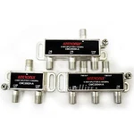 2, 3, 4, 6, Way Splitters For RG6 RG59 RG8 RG11 Coaxial Cables. Fixed Price $25.00.