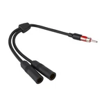 Car Am Fm Radio Antenna Splitter Adapter, 1 2 Female Y Adaptor Black. Fixed Price $8.97.