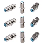 3 Ghz Type Female F-81 Barrel Connector Coaxial Coupler Adapter Lot. Fixed Price $244.14.