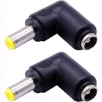 Qjzxuezhen 2PCS Dc Power Connector Adapter 90 Degree Angle 5.5MM Black. Fixed Price $8.91.