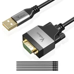 Veeloon Usb 2.0 To Serial Adapter (ftdi Chipset), 6FT, Black. Fixed Price $21.04.