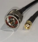 N Type Male To Rp-sma ACI195 Coax Low Loss Rf Pigtail Cable Usa Ship Lot. Fixed Price $40.95.