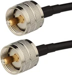 Zjsdrfm Uhf Male To Low Loss Digital Coax CABLEPL259 Jump With.... Fixed Price $17.62.