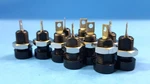 Pcs- Banana Jack Connector, Black, Cinch, 108-0903-001. Fixed Price $16.00.