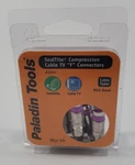 Greenlee PA9644 Compression Cable Tv "f" Connectors RG6 Quad 10-PACK. Fixed Price $14.95.