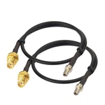 Eightwood TS9 To Sma Female Bulkhead External Antenna 12 Inches, Black. Fixed Price $10.52.